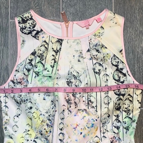 Droplets' Crystal Neoprene Skater Dress -Ted Baker - Picture 6 of 11